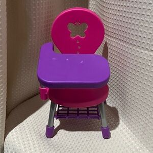 My Life As Student School Desk Chair designed for 18-inch dolls